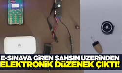 Manisada Ehliyet Sınavında Kopya Girişimi!