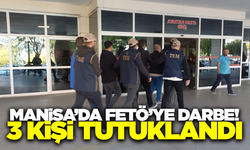 Manisa'da FETÖ operasyonu: 3 kişi tutuklandı