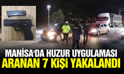 Manisa'da 'Güven Huzur Uygulaması': Çok sayıda araç ve şahıs sorgulandı!