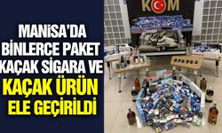 Manisa'da kaçakçılık operasyonu!