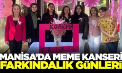 Manisa'da meme kanseri farkındalığına destek