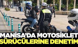 Manisa'da motosikletlilere denetim! Milyonluk ceza uygulandı