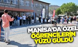 Manisa’da özel öğrencilere moral desteği