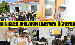 Manisalı öğrenciler, arıların dünyasını öğrendi