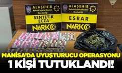 Alaşehir'de uyuşturucu operasyonu: 1 tutuklama