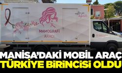 Manisa'nın mobil aracı Türkiye'de zirveye çıktı