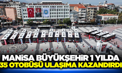 Manisa'nın ulaşım filosuna 35 yeni otobüs eklendi!