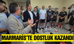 Marmaris'te kazanan dostluk oldu