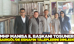 MHP Manisa Teşkilatı'ndan Sarıgöl esnafına ziyaret!