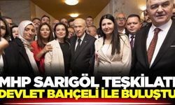 MHP Sarıgöl Teşkilatı TBMM’de grup toplantısına katıldı