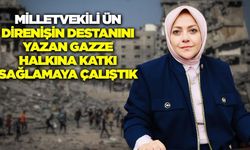Denizli Milletvekili Sema Silkin Ün'den Gazze açıklaması