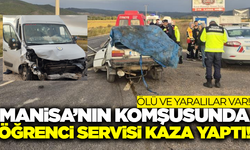 Öğrenci servisi ile otomobil çarpıştı: Ölü ve yaralılar var