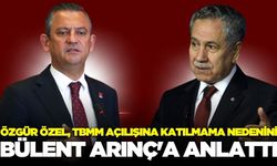 Özgür Özel'den Bülent Arınç'a mesaj!