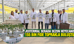 Kula’da Jeotermal Serada Yeni Sezon Coşkusu!