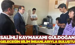 Salihli Kaymakamı Güldoğan'dan destek ziyareti