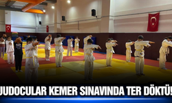 Salihli'de 250 judocu kemer atladı!