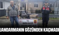Salihli'de çalıntı motosiklet sahibine teslim edildi
