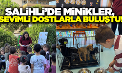 Salihli'de ilkokul öğrencilerine hayvan sevgisini aşılandı