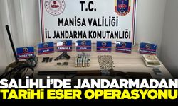 Salihli'de tarihi eser operasyonu