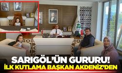 Derin'in başarısı Sarıgöl'ü gururlandırdı!