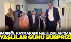 Sarıgöl'de yaşlılara anlamlı ziyaret