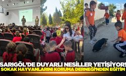 Sarıgöl Sokak Hayvanlarını Koruma Derneği’nden Miniklere Hayvan Sevgisi Eğitimi
