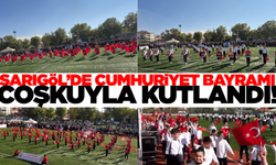 Sarıgöl'de Cumhuriyetin 102. yılı coşkuyla kutlandı!