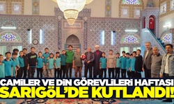 Sarıgöl'de öğrenciler, Din Görevlileri Haftasını unutmadı