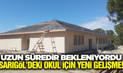 Sarıgöl'de yarım kalan okul inşaatı tamamlanıyor!