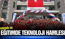 Sarıgöl'ün en yeni okulunda dijital dönem!