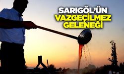 Sarıgöl'de köpük geleneği devam ediyor