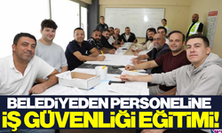 Şehzadeler Belediyesi'nden çalışanlarına iş güvenliği eğitimi