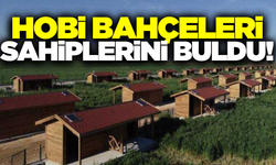 Şehzadeler'de hobi bahçeleri kurayla sahiplerini buldu