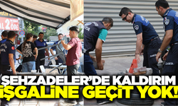 Şehzadeler'de kaldırım işgaline karşı kapsamlı denetim