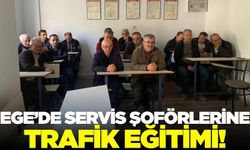 Ege'de şoförlere trafik eğitimi!
