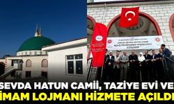 Kuşadası Müftülüğü Kirazlı Sevda Hatun Camii,  törenle hizmete açıldı