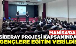 Manisa'da Siber Zorbalığa karşı öğrenciler bilgilendirildi