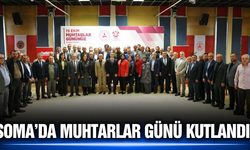 Soma'da 19 Ekim Muhtarlar Günü kutlandı!