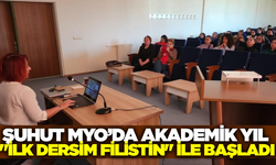Şuhut MYO'dan anlamlı başlangıç!
