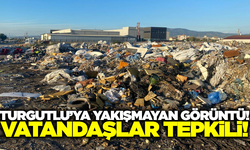 Turgutlu'da boş arazi adeta çöplüğe döndü!