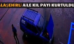 Alaşehir'de otomobil alev aldı: Aile son anda kurtuldu!