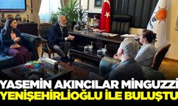 Yasemin Akıncılar Minguzzi, TBMM’de AK Parti Grup Başkanvekili Bahadır Yenişehirlioğlu’nu Ziyaret Etti