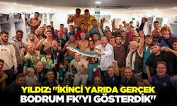 Bodrum FK Teknik Sorumlusu Yıldız, maçın zorluk derecesine dikkat çekti