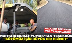 Ege'de yıllardır beklenen yol tamamlandı!