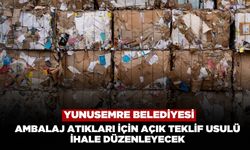 Yunusemre Belediyesi Ambalaj Atıkları İçin Açık Teklif Usulü İhalesi Düzenleyecek