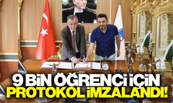 Yunusemre'de öğrenciler için protokol imzalandı!