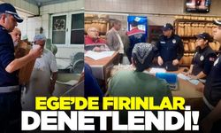 Ege'de fırınlara yönelik kapsamlı denetim!