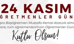 Sarıgöl Belediyesi 24 Kasım Öğretmenler Günü Mesajı