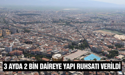 Aydın'da 3 bini aşkın daireye izin verildi