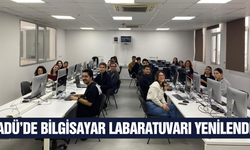 ADÜ iletişim fakültesi laboratuvarları yenilendi